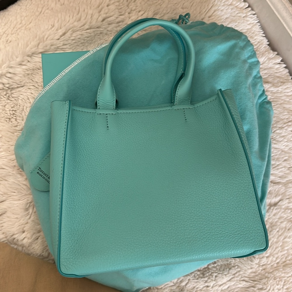 Tiffany & Co. Blue Handbag - Picture 6 of 7